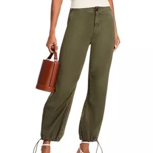 New Paige Denim Reid Jogger - Forester Green